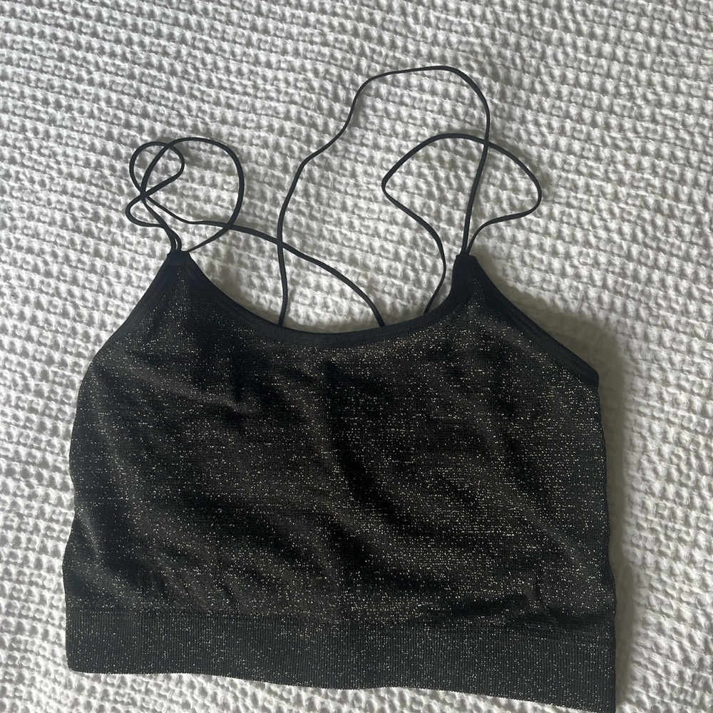 Gilly Hicks Sparkly Bralette Top